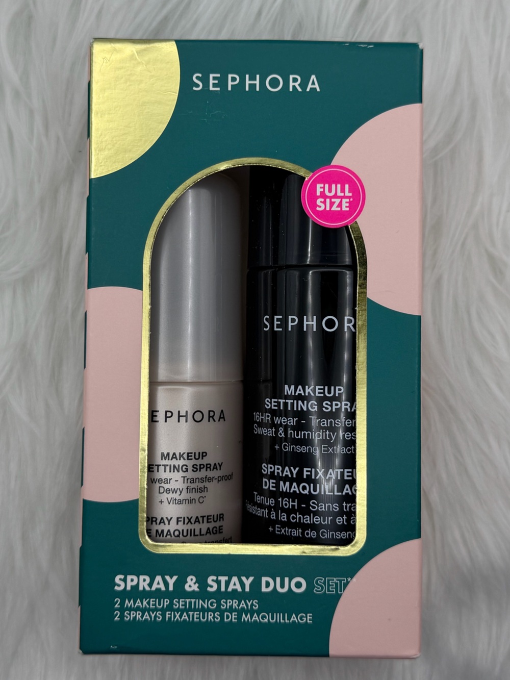 Sephora Spray & Stay Duo Set - Limited Edition BNIB